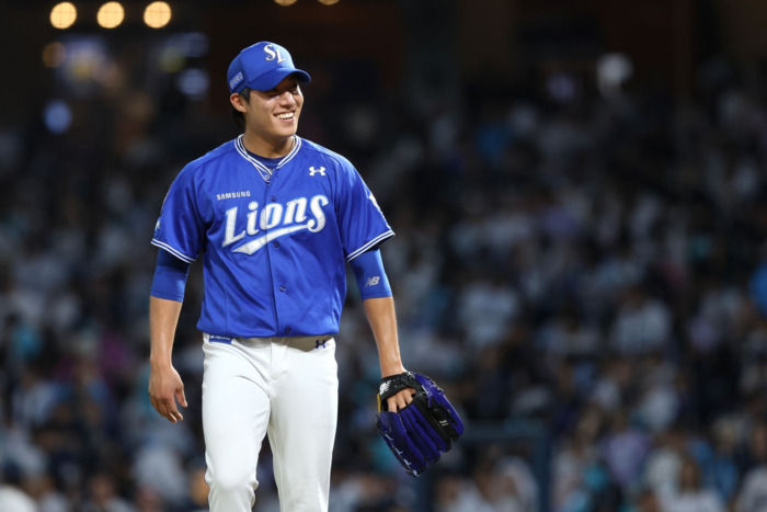 삼성 라이온즈 투수 원태인. 삼성 라이온즈 제공