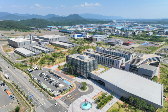대구 달성군 구지면 일원에 14만5천㎡ 규모로 조성된 국가물산업클러스터 전경. 물 관련 핵심 인프라를 모두 갖춰 물산업 발전을 위한 궁극 인프라로 평가받는다. <영남일보 DB>