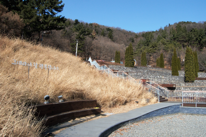 배실웨딩공원. 공원에서는 야외 결혼식이 가능하며, 달서구에 신청하면 대구 시민은 무료로 이용할 수 있다. 류혜숙 전문기자