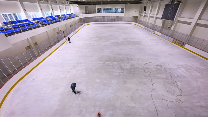 [포토뉴스] 28일 준공 앞둔 대구제2빙상장, 개장 준비 분주