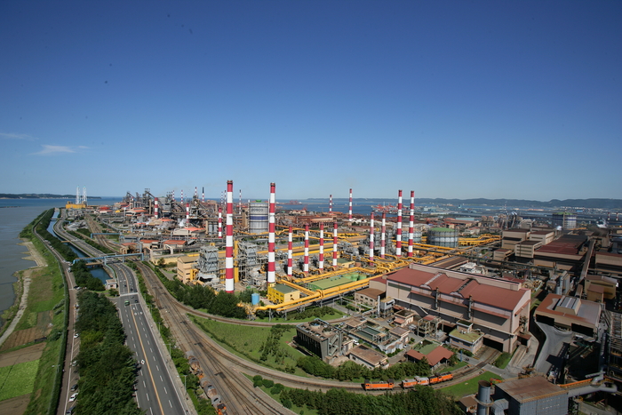 포스코 포항제철소 전경. 포스코 제공