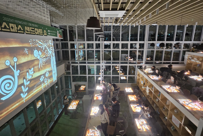 지난해 열린 서변숲도서관 행사 모습. <행복북구문화재단 제공>