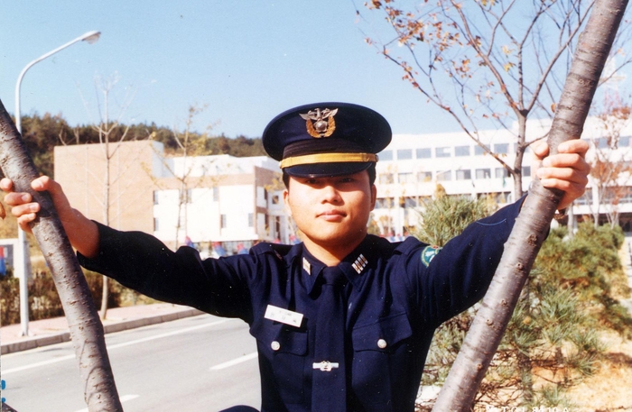 경찰대학 시절 윤재옥 의원. 윤재옥 의원실 제공