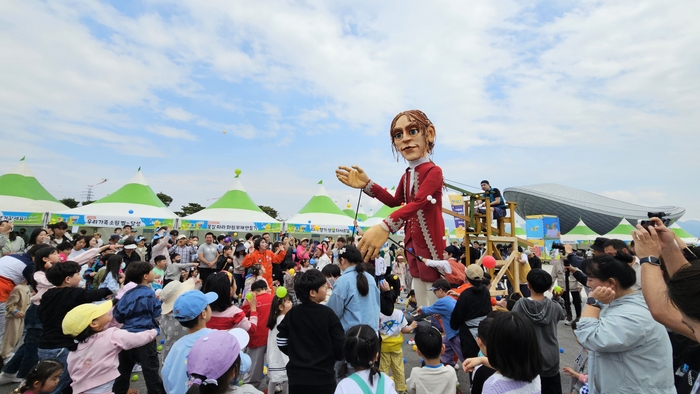 지난해 열린 YES! 키즈존 행사 모습. <달성문화재단 제공>