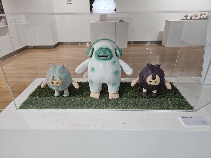 장채원 작가가 만든 The SANZ: 깨어난 산의 정령들의 캐릭터 모습. 권혁준기자 hyeokjun@yeongnam.com