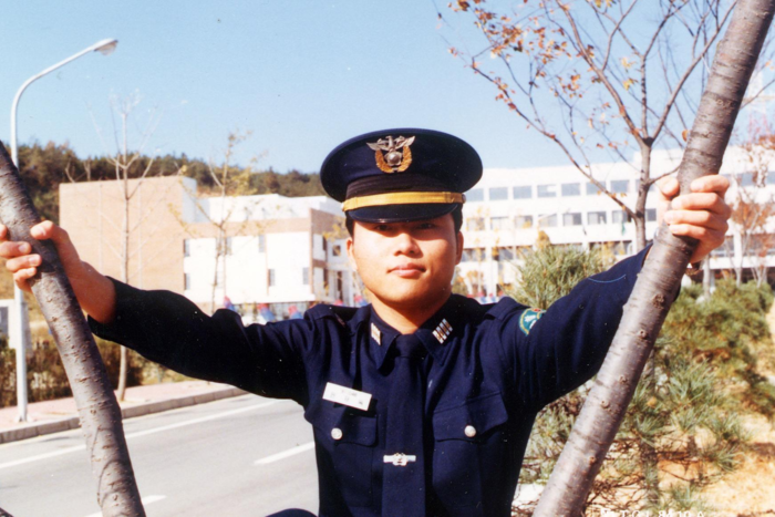 경찰대학 시절 윤재옥 의원. <윤재옥 의원실 제공>