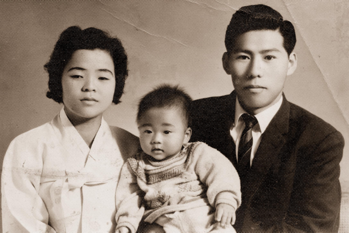 국민의힘 윤재옥 의원이 한 살되던 돌 사진. <윤재옥 의원실 제공>