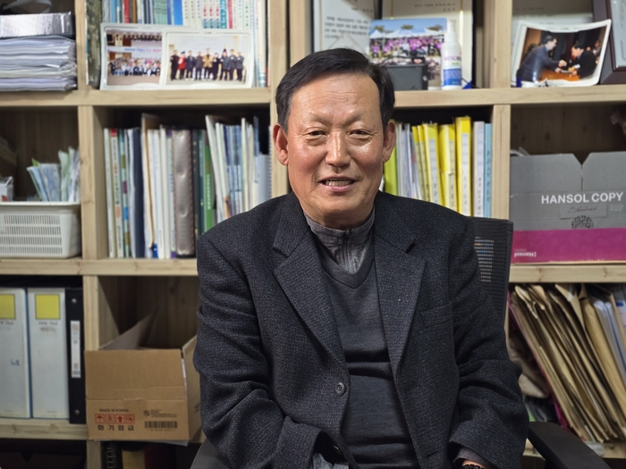 강진우 구미시이통장연합회장<박용기 기자>