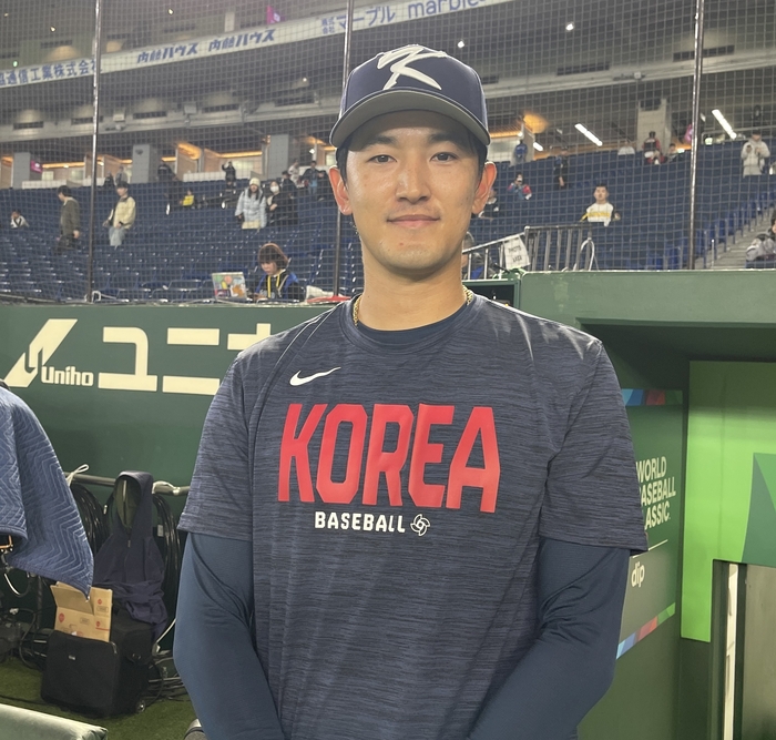 2026 월드베이스볼클래식(WBC) 최대 빅매치인 한일전이 7일 오후 7시 일본 도쿄돔에서 열린다. 한국은 잠수함 투수 고영표(KT 위즈)를 선발로 내세워 일본의 좌완 메이저리거 기쿠치 유세이(LA 에인절스)와 맞대결을 펼친다. <연합뉴스 제공>
