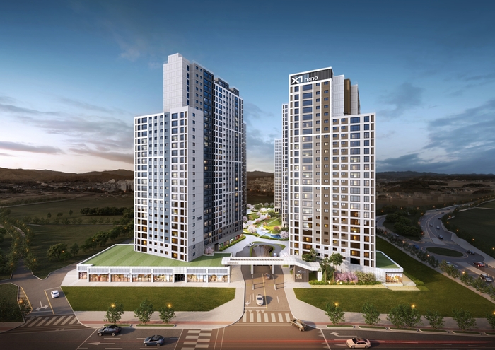 773가구 상주 최대규모 상주자이르네 조감도