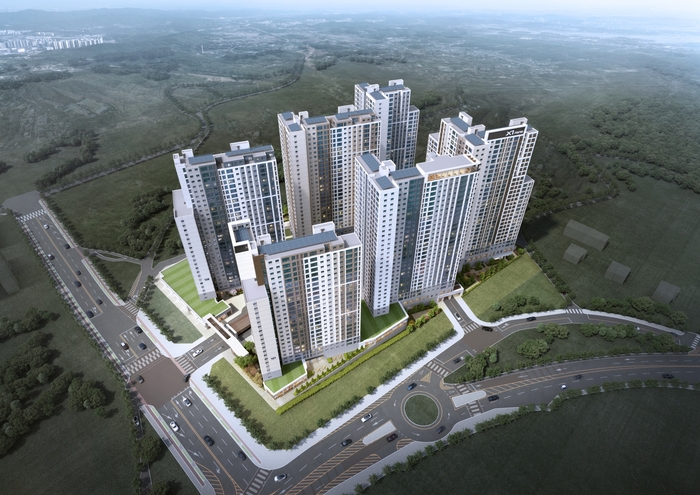 상주자이르네 조감도.