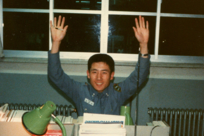 이강덕 전 포항 경찰 초임 시절 모습. <이 전 시장 제공>