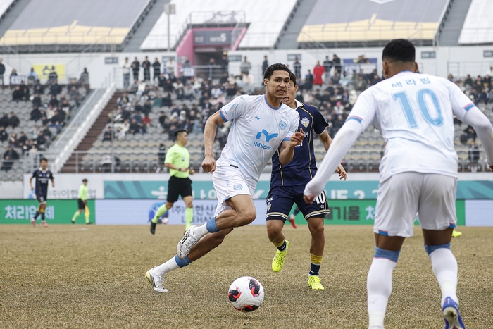 대구FC의 데커스.<대구FC 제공>