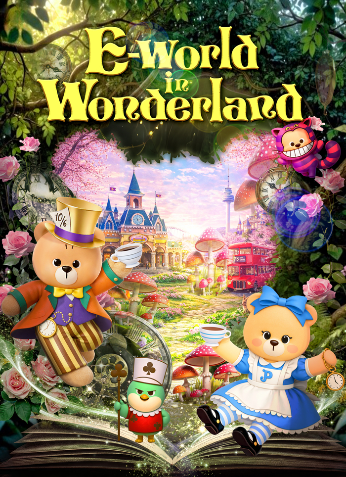 이월드가 다가오는 봄을 맞아 다양한 이벤트를 마련한다. E-world in Wonderland 시즌을 이달 28일~5월 31일 선보이는 것을 시작으로 다채로운 공연과 캐릭터 프로그램이 펼쳐질 예정이다. <이월드 제공>