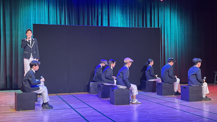 지난 20일 진행된 가창중 신입생 뮤지컬 캠프. 올해 입학한 1학년 학생들이 5일간의 준비 끝에 40분 분량의 뮤지컬 공연을 선보였다. 조현희기자 hyunhee@yeongnam.com