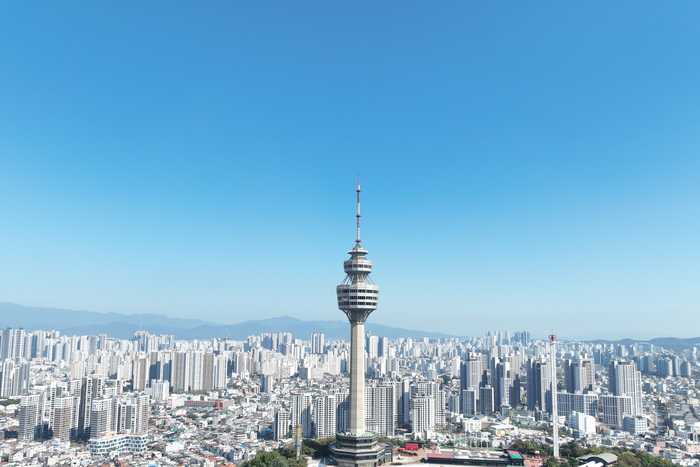 대구 달서구 두류공원에서 바라본 대구 도심. 영남일보DB