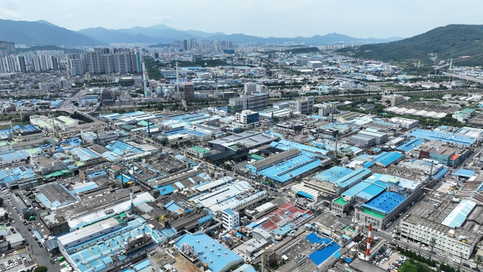 대구 서구 염색공단 모습. 영남일보DB