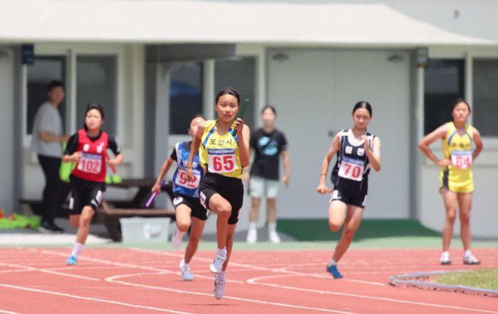 지난 2020년 포항에서 열린 제60회 경북도민체육대회에서 육상 경기가 펼쳐지고 있다. 사진은 기사 내용과 무관. <영남일보 DB>