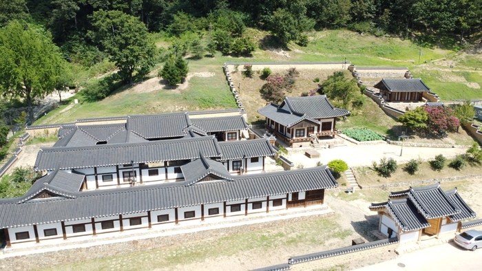 경북 안동 임청각 전경. 임청각은 석주 이상룡 선생 본가로  최근 복원공사가 마무리됐다. <안동시 제공>