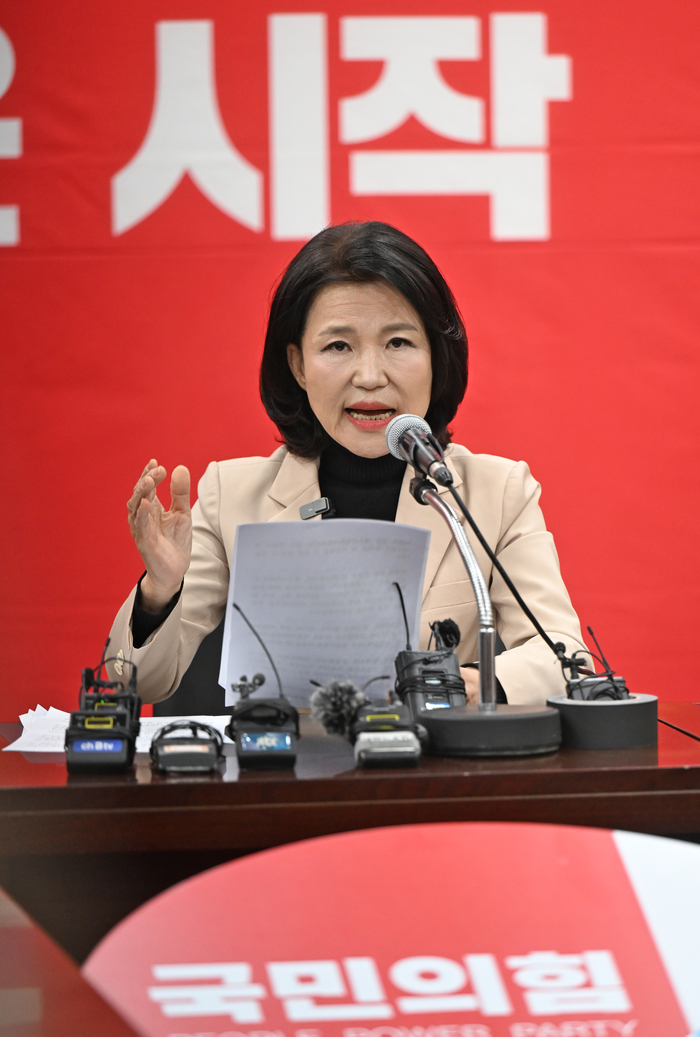 [포토뉴스] 이진숙 전 방송통신위원장 기자회견