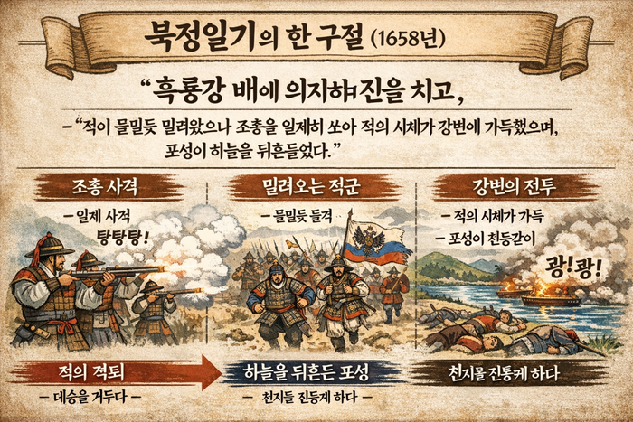 <북정일기의 한 구절=생성형 AI>