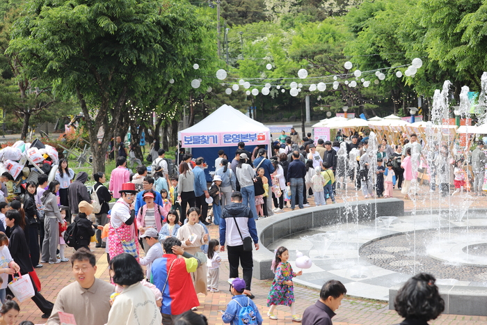 지난해 열린 행복북구문화재단의 2025 어린이 대축제 현장.  <행복북구문화재단 제공>