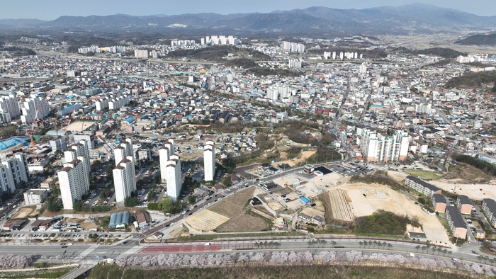 지역활력타운 전경. <영주시 제공>