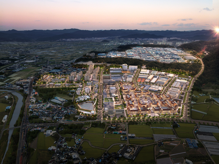 경산지식산업지구 조감도 <경산지식산업개발 제공>