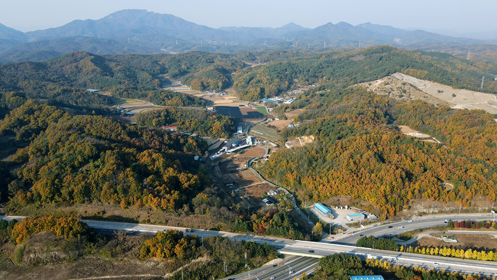 안동 바이오·생명 국가산업단지 부지<안동시 제공>