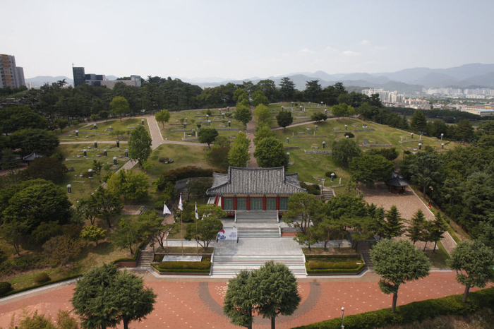 대구에 위치한 국립신암선열공원 전경 <국립신암선열공원관리소 제공>