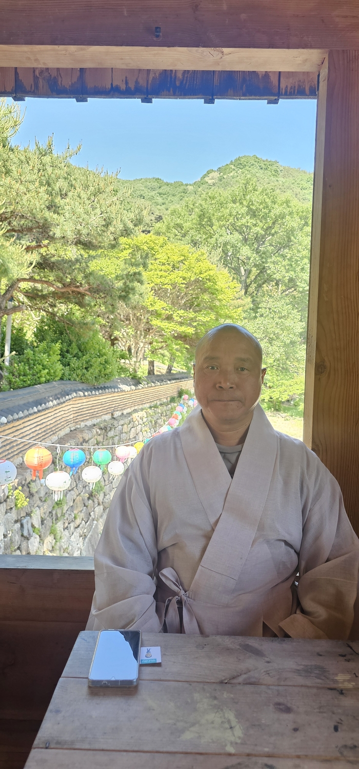 반용사 주지 중현 스님 <석현철 기자>