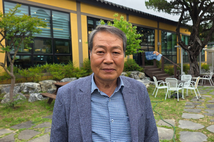 영양군 영양읍 기산리 이장을 맡고 있는 김병찬 영양읍이장협의회장. <정운홍 기자>