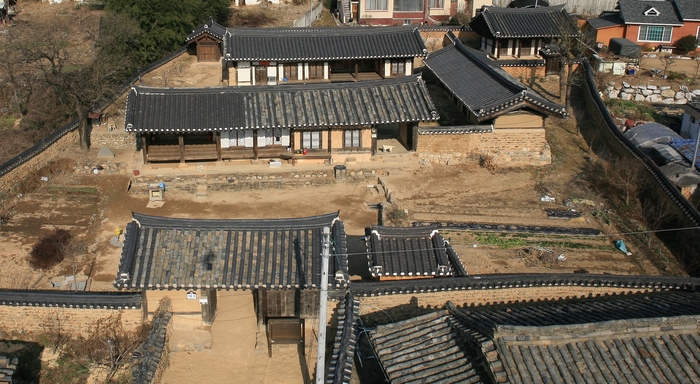 해은고택은 매원마을의 주택 중 건립 연대가 가장 오래되고 규모도 잘 갖춰져 있다. <칠곡군 제공>