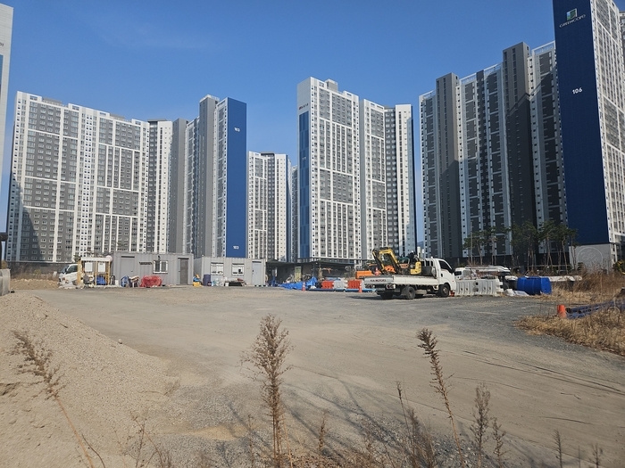 영남중·고등학교가 이전키로 한 대구 달서구 월성동의 학교예정부지 <출처 온비드>