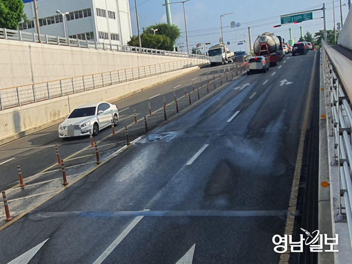 대구 서구에 위치한 서평지하차도 모습. 영남일보 DB