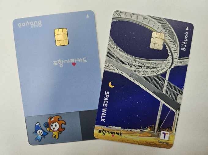 카드형 포항사랑상품권 포항사랑카드. <포항시 제공>