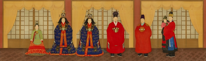 대한제국 황실가족. <국립대구박물관 제공>