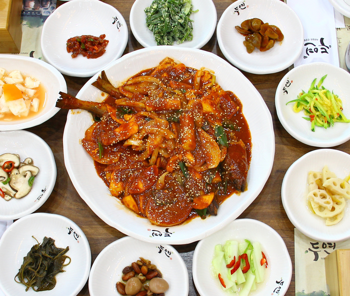청송 농가맛집 두연의 코다리찜. <두연 제공>