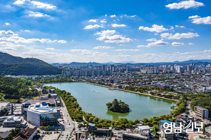 대구 수성구 수성못 전경. 영남일보DB