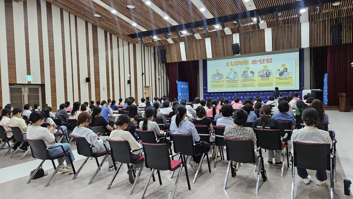 계명대 동산병원의 동산킹케어 교육 현장.<동산병원 제공>