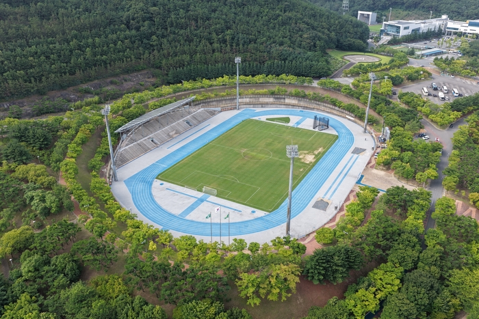 대구스타디움 보조경기장. 2026 대구세계마스터즈육상경기대회 조직위 제공