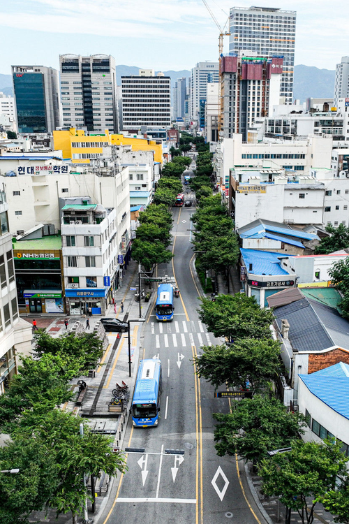 대구 중구 대중교통전용지구. 영남일보 DB