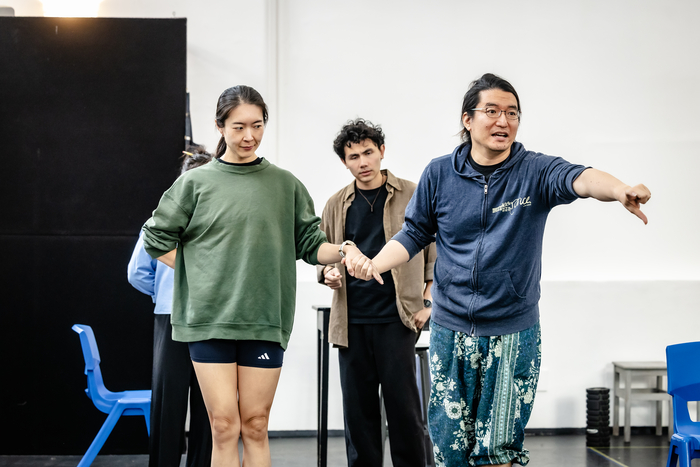뮤지컬 유앤잇 런던 공연 연습 현장. 오는 20일부터 다음달 26일까지 6주간 킹스헤드 극장(Kings Head Theatre)에서 공연된다. EG뮤지컬컴퍼니 제공