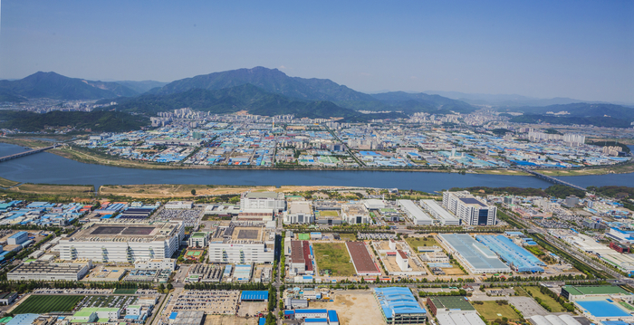 구미국가산업단지전경