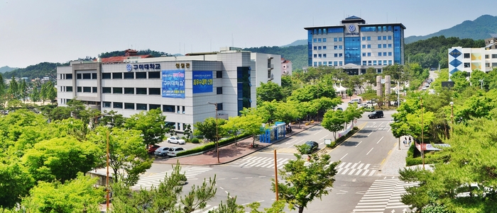 독보적 취업률을 자랑하는 구미대가 2027학년도 수시모집을 통해 1천663명을 모집한다. 구미대학교 전경. 구미대 제공