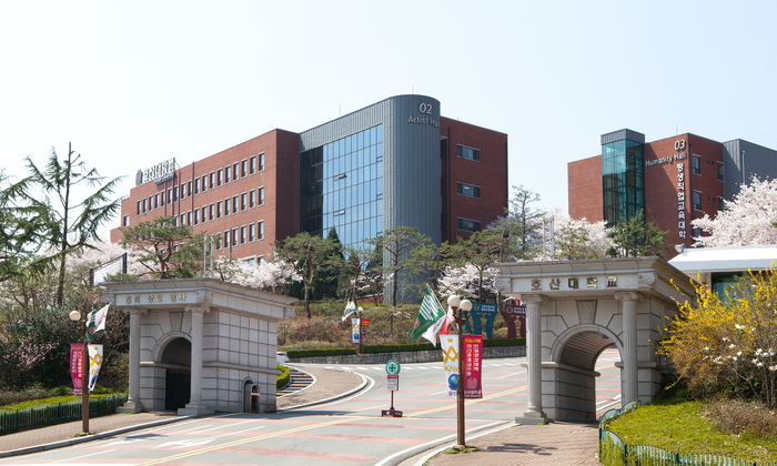 호산대 전경. 호산대 제공