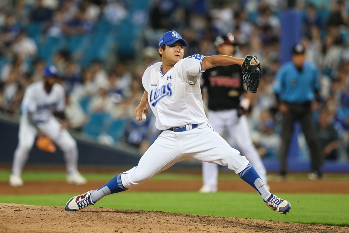 삼성 라이온즈 투수 최지광. 삼성 라이온즈 제공