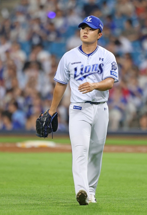 삼성 라이온즈 투수 이승민. 삼성 라이온즈 제공
