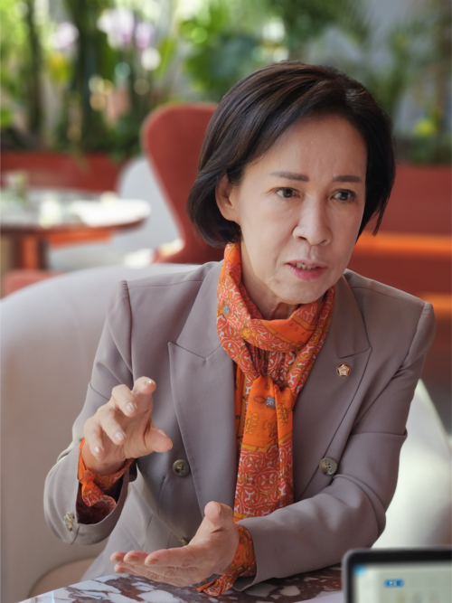 국민의힘 대구시당위원장 임기를 마친 이인선(대구 수성구을) 의원이 20일 영남일보와 인터뷰를 갖고 지난 1년간의 소회를 밝히고 있다. 이인선 의원실 제공