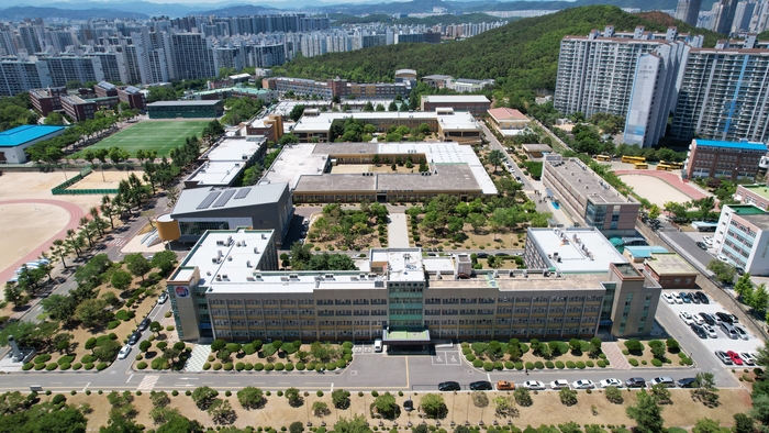 경북기계공업고 전경